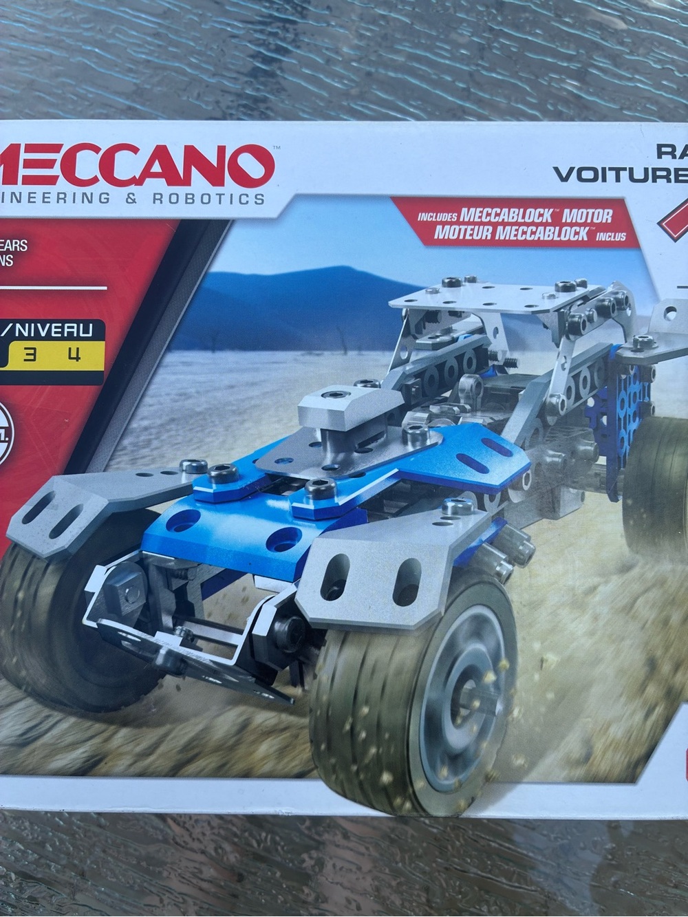 NIB Meccano 10-in-1 Motorized Rally Racer Building Kit Model 18203 - Picture 5 of 9